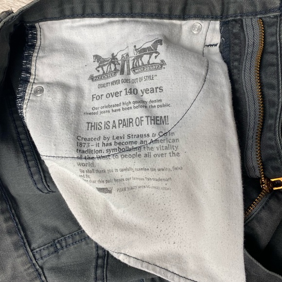 Levi’s White Tab Jeans 33/30 - Picture 9 of 12
